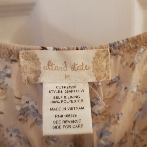 Altar'd State Flutter Sleeve Mini dress - Picture 2 of 6